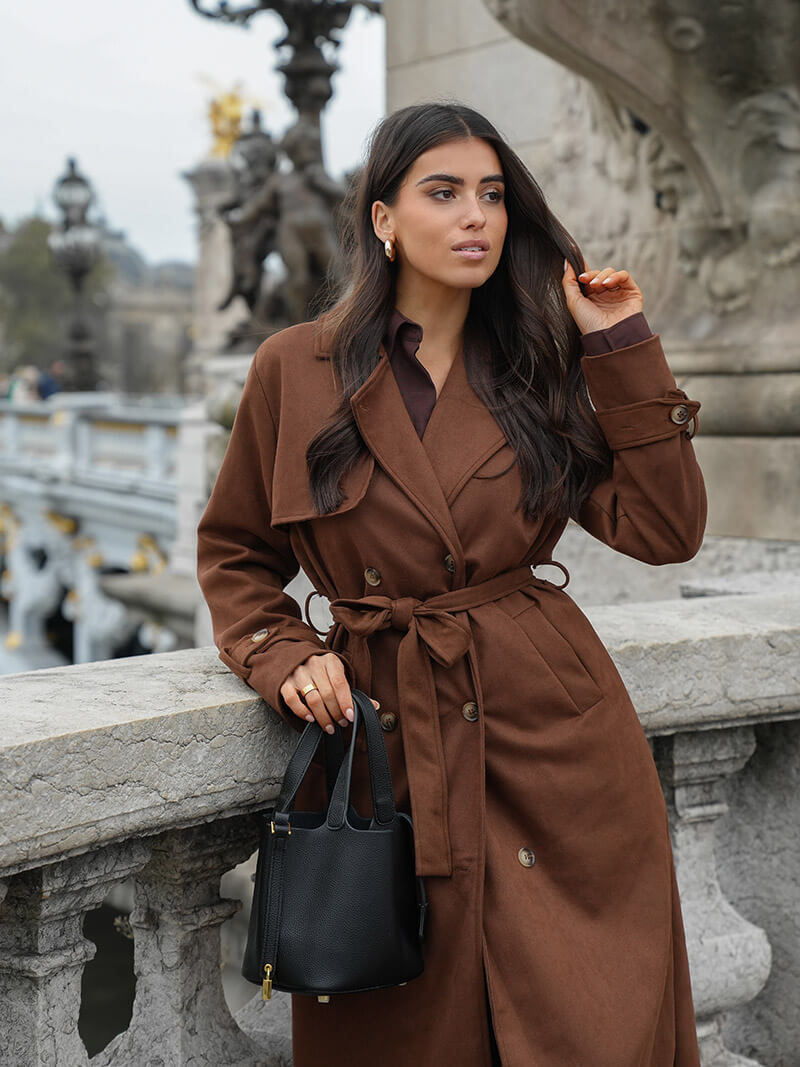 Trenchcoat im Zeitlosen Design