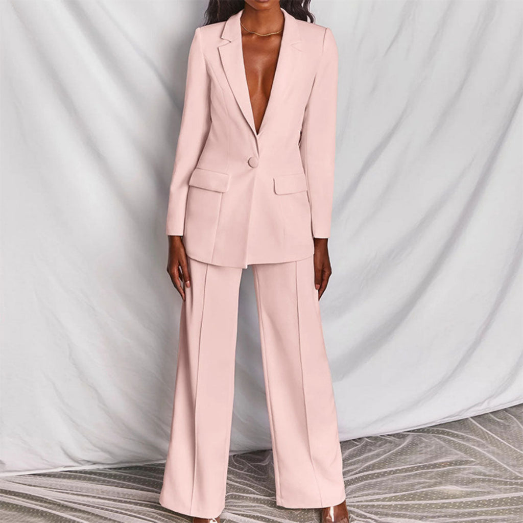 Eleganter Blazer & Hosenanzug für Damen