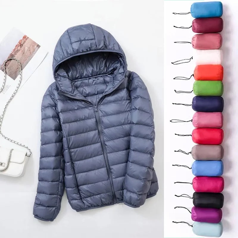 Kapuzen Daunenjacke Spezielle Winter