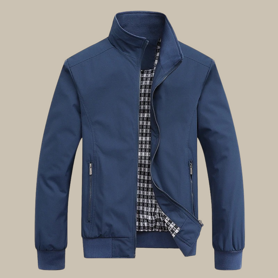 Stilvolle Casual Herbst Windbreaker mit Kragen für Männer