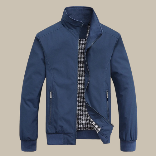 Stilvolle Casual Herbst Windbreaker mit Kragen für Männer