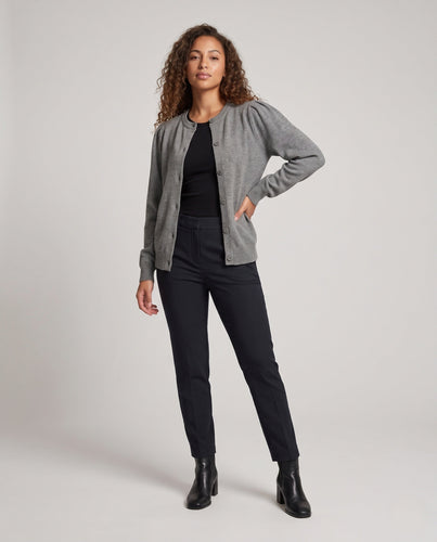 Damen Feinstrick-Longcardigan mit Knopfleiste und legerer Oversize-Passform Shop Nory