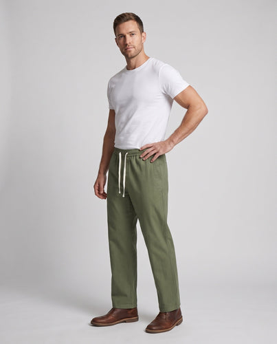 Herren Weite Baumwoll-Jogginghose mit Kordelzug und geradem Bein Shop Nory