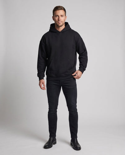 Herren Oversize Kapuzenpullover und Jogginghose Set Shop Nory