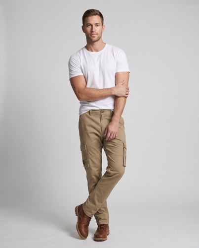 Herren Cargohose mit Multifunktions-Taschen, verstärkten Nähten und geradem Schnitt Shop Nory