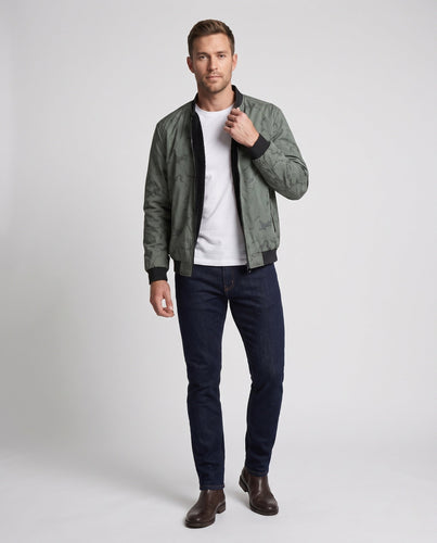 Herren Gefütterte Bomberjacke mit Teddyfutter und Camouflageoptik Shop Nory