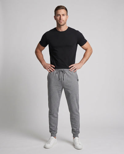 Herren Thermo-Fleece Jogginghose mit elastischem Bund und Bündchen Shop Nory