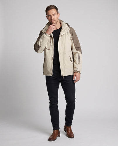 Damen 3‑in‑1 Outdoorjacke mit abnehmbarer Fleece‑Innenjacke und Multifunktions‑Taschen Shop Nory