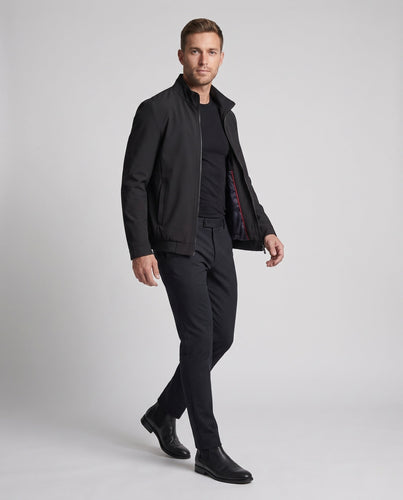 Herren Leichter Übergangsblouson mit Stehkragen und verdecktem Reißverschluss Shop Nory