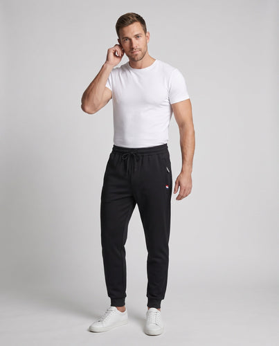 Herren Sportliche Joggerhose mit Reißverschlusstasche, elastischem Bund und geripptem Saum Shop Nory
