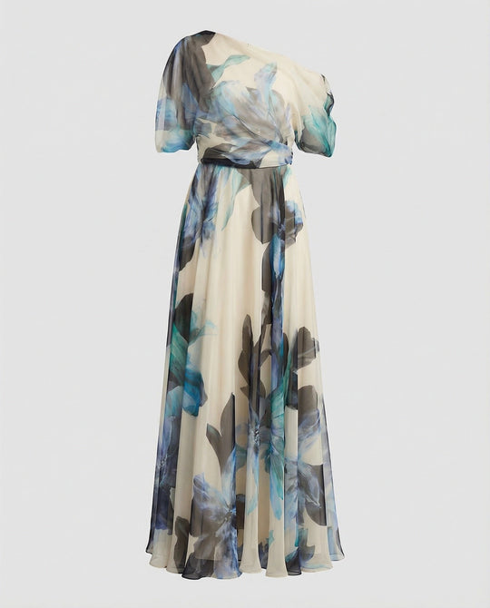 Damen Abendkleid lang Carmen