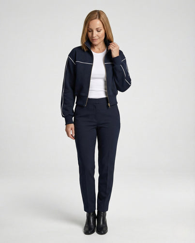 Freizeitkleidung Damen Trainingsjacke Kurz