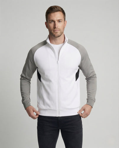 Trainingsjacke Sportlich Mit Raglan Herren
