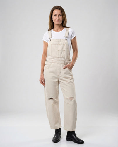 Damen Worker Latzhose mit verstellbaren Trägern