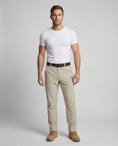 Herren Trekkinghose leicht mit vorgeformten Knien Outdoor Hose