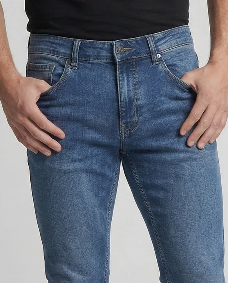 Herren Jeans Slim Gerade