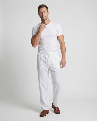 Herren Leinenhose Luftig