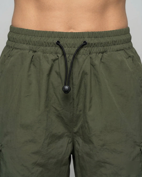 Damen Cargo Hose Leicht Weit