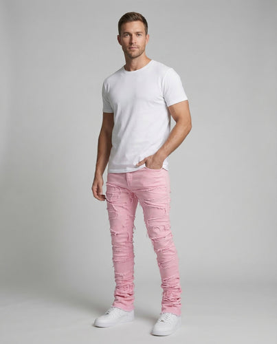 Herren Destroyed Jeans Slim