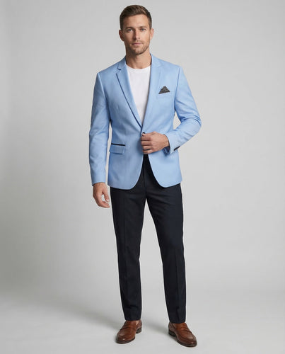 Herren Abend Sakko Satin