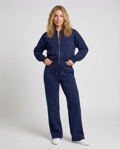 Damen Komfort-Sweat-Zweiteiler Marlenehose