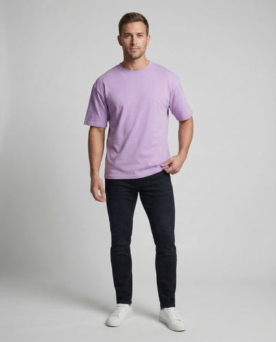 Unisex Oversize Baumwoll-T-Shirt