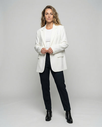 Damen Entspannte Oversize Boyfriend-Blazer