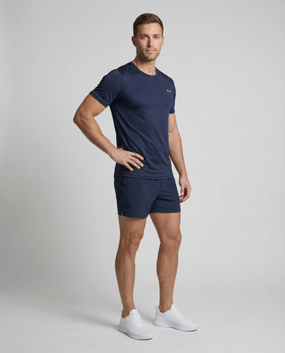 Herren nan atmungsaktives Laufshirt mit Mesh-Struktur und schnelltrocknender Funktionsfaser