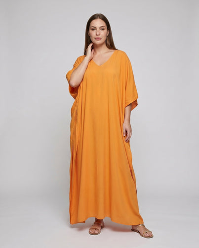 Damen eleganter Kaftan mit fließendem Schnitt