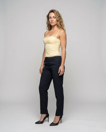Damen Korsett-Top mit Spitzendetails