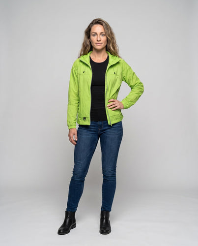 Damen Leichte Regenjacke mit atmungsaktiven Eigenschaften