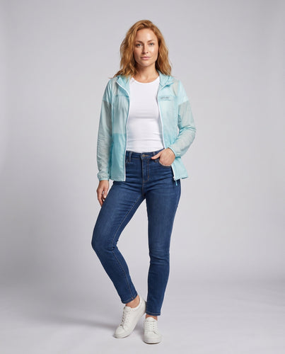 Damen nan ultraleichte Wind- und Sonnenschutzkapuzenjacke mit atmungsaktivem Mesh-Futter und Packtasche Shopnory