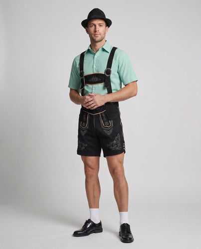 Herren traditionelle Volkshorts mit aufwändiger Stickerei Shop Nory