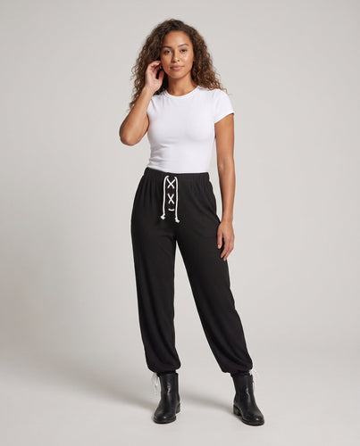 Frauen Bequeme Freizeit-Hosen mit individuell einstellbarem Bund Shop Nory
