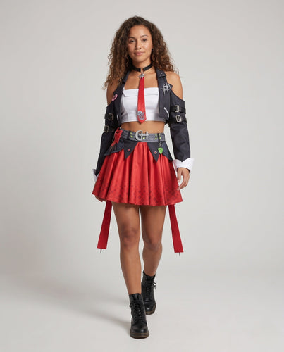 Damen Cosplay-Kleid mit detailverliebtem Design und vielseitigen Accessoires Shop Nory