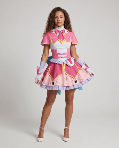 Damen Cosplay-Kostüm mit voluminösem Rock, eleganten Rüschen und hochwertigem Zubehör Shop Nory
