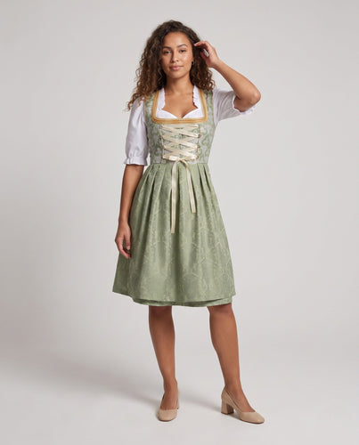 Damen Dirndl mit Spitze und elegantem Schürze Shop Nory