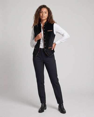 Damen eleganter Westen mit kunstvollen Details Shop Nory