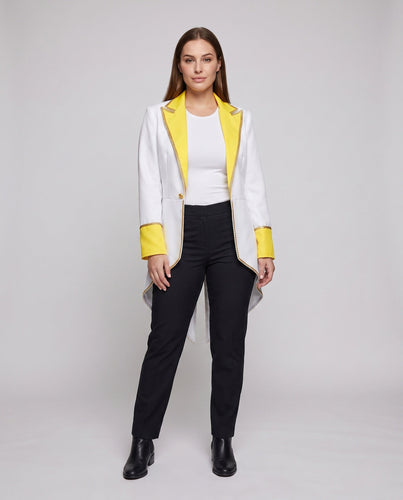 Damen historische Frack mit goldenen Verzierungen Shop Nory