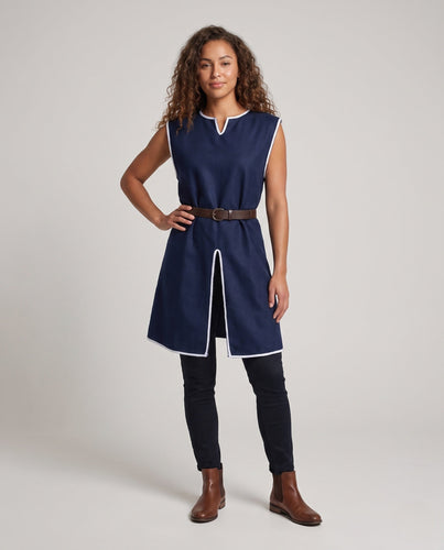 Damen historisches Mittelalterkleid mit dekorativem Gürtel Shop Nory