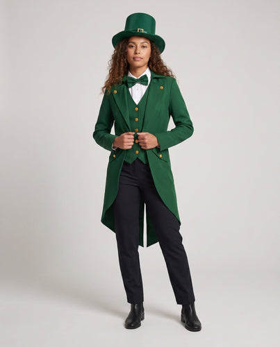 Damen Kostümset mit eleganter Weste, Hut und Fliege Shop Nory