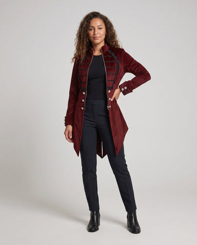 Damen modischer Langzeit-Blazer mit eleganter Frontpartie Shop Nory