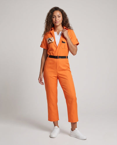 Damen Overall mit modischem Schnitt und praktischen Taschen Shop Nory