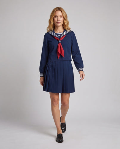 Damen Schuluniform Set mit Maritimen Akzenten Shop Nory