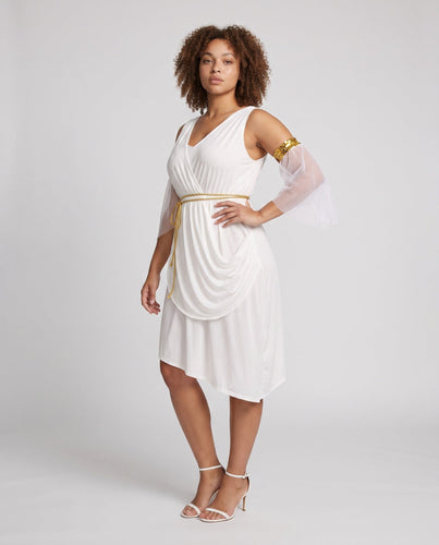 Damen elegantes und fließendes Abendkleid mit transparenten Ärmeln Shop Nory