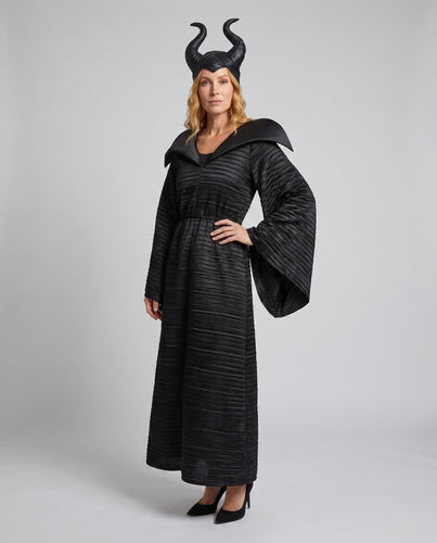 Damen Elegantes und mystisches Kostüm mit schimmernden Stoff und edlen Accessoires Shop Nory