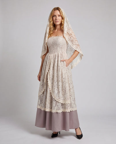 Damen Elegantes Viktorianisches Hochzeitskleid Shop Nory