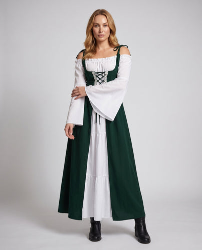 Damen historisches Gewand mit raffinierten Schnürdetails Shop Nory