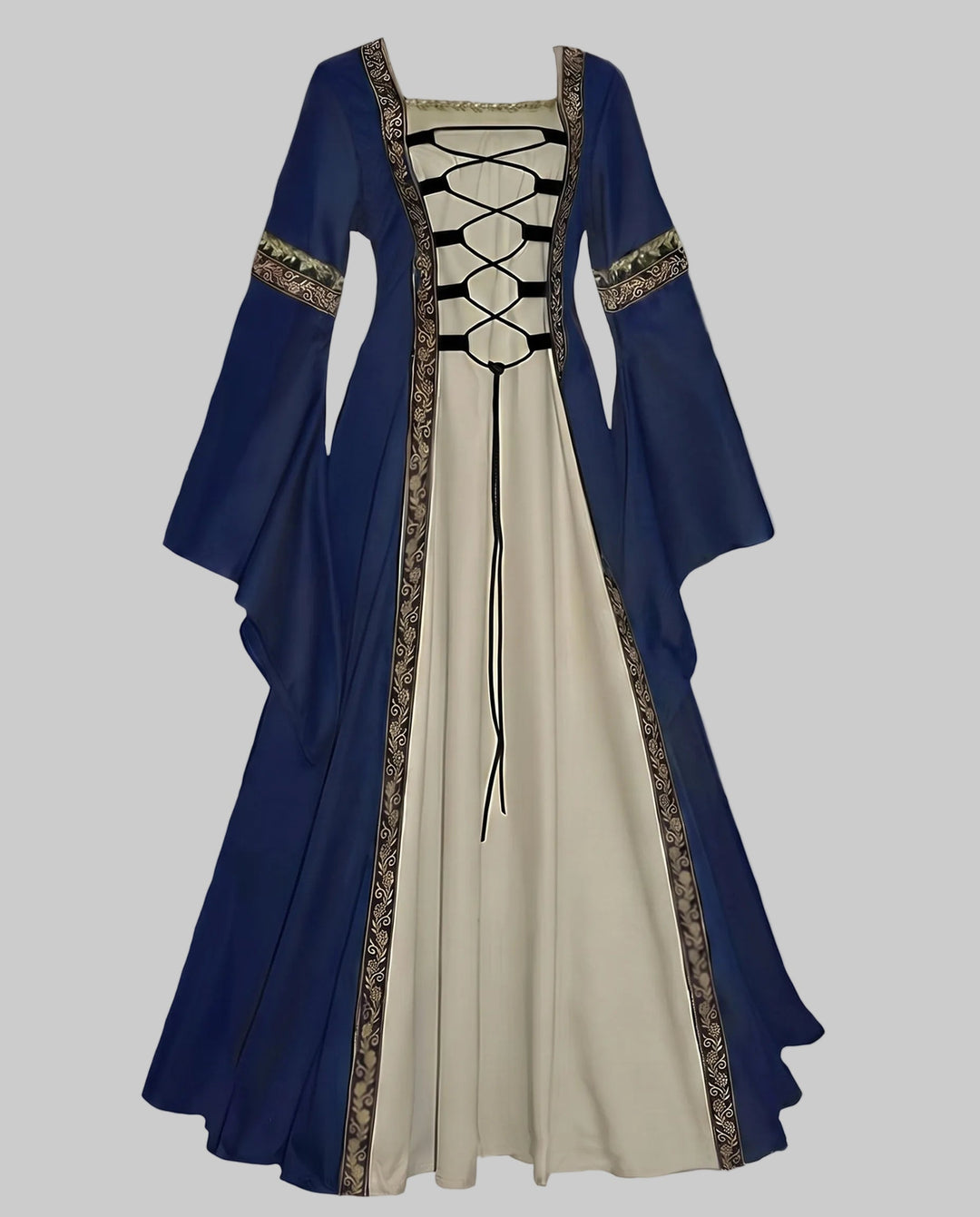 Damen historisches Märchenkleid mit elegantem Schnürdesign Shop Nory