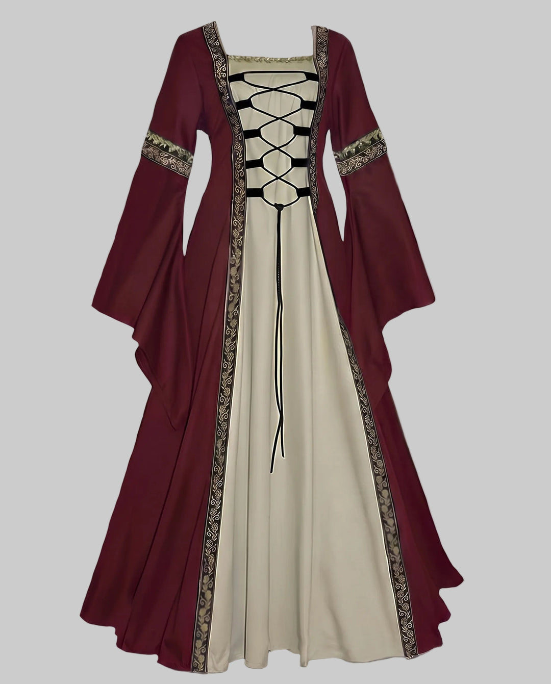 Damen historisches Märchenkleid mit elegantem Schnürdesign Shop Nory